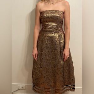 Good designer dress great for weddings and New Years Eve parties.